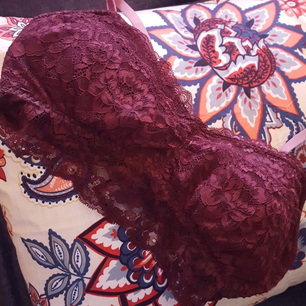 Burgundy Bralette